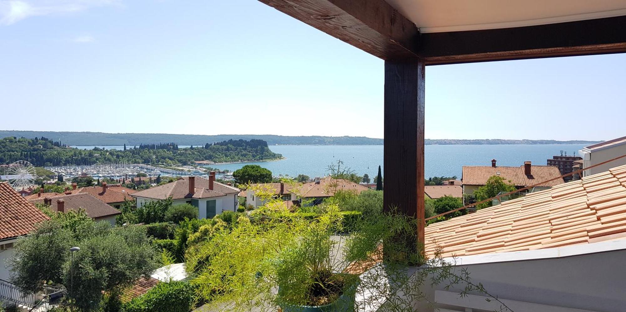 Tramontana Apartman Lucija Kültér fotó